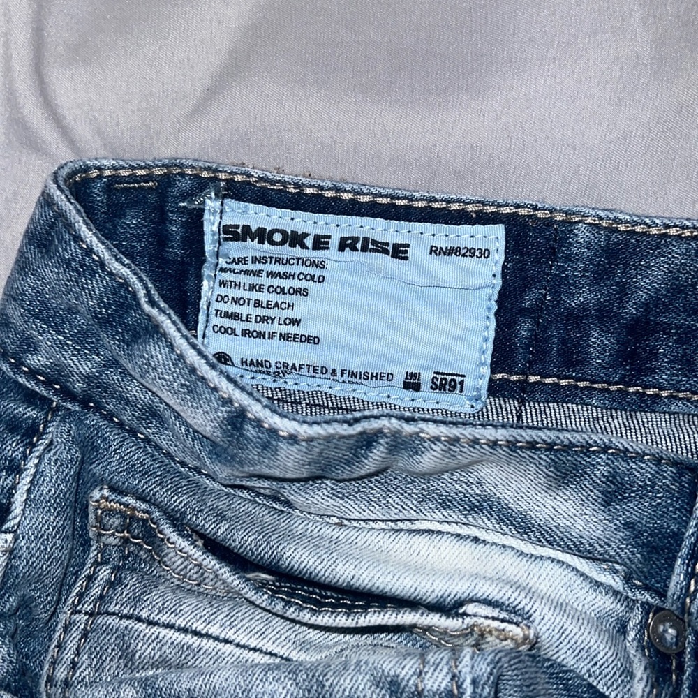 Smoke Rise jeans.